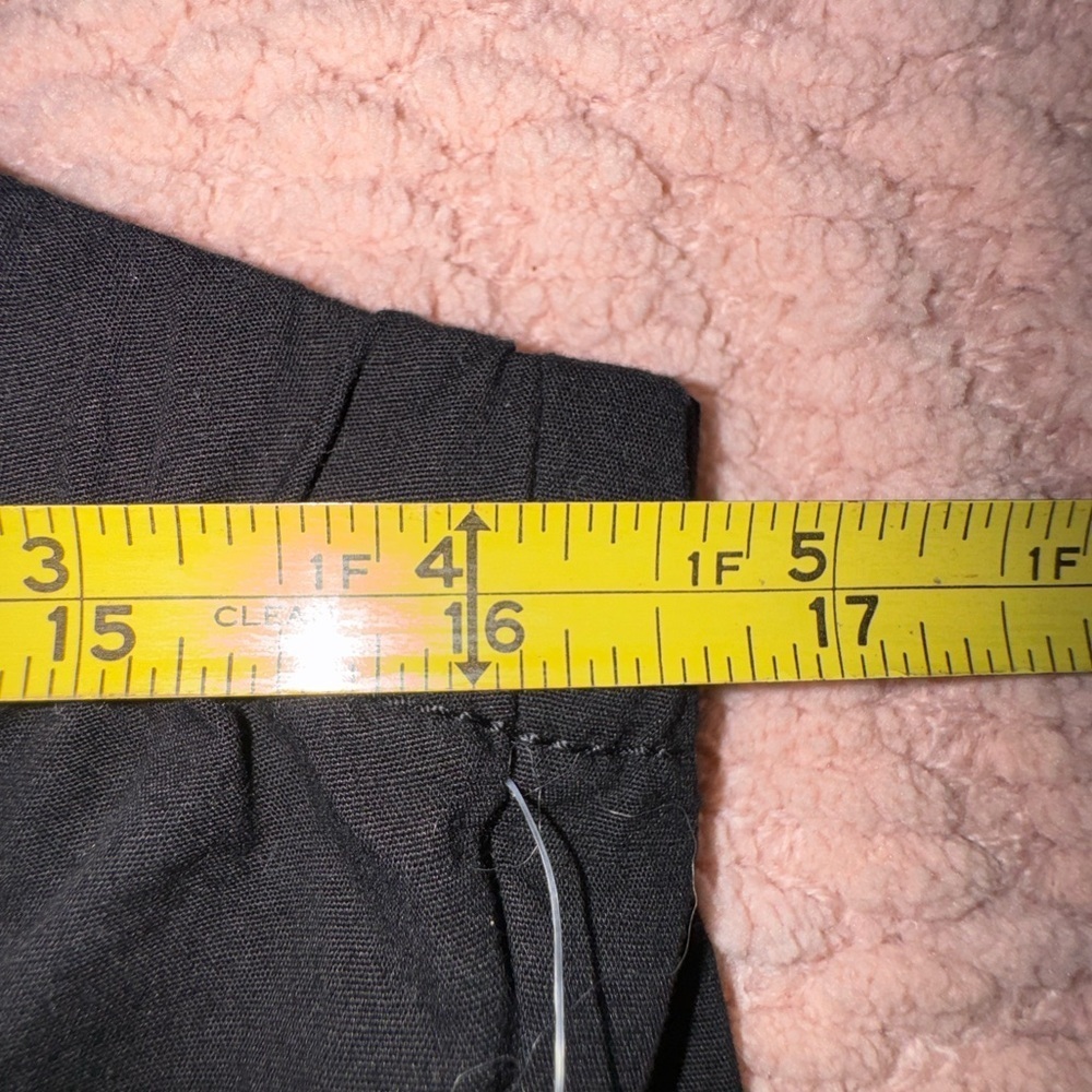 Celebrity Pink Juniors Zip Front Jumpsuit with front Tie, Size L Black - Picture 4 of 14